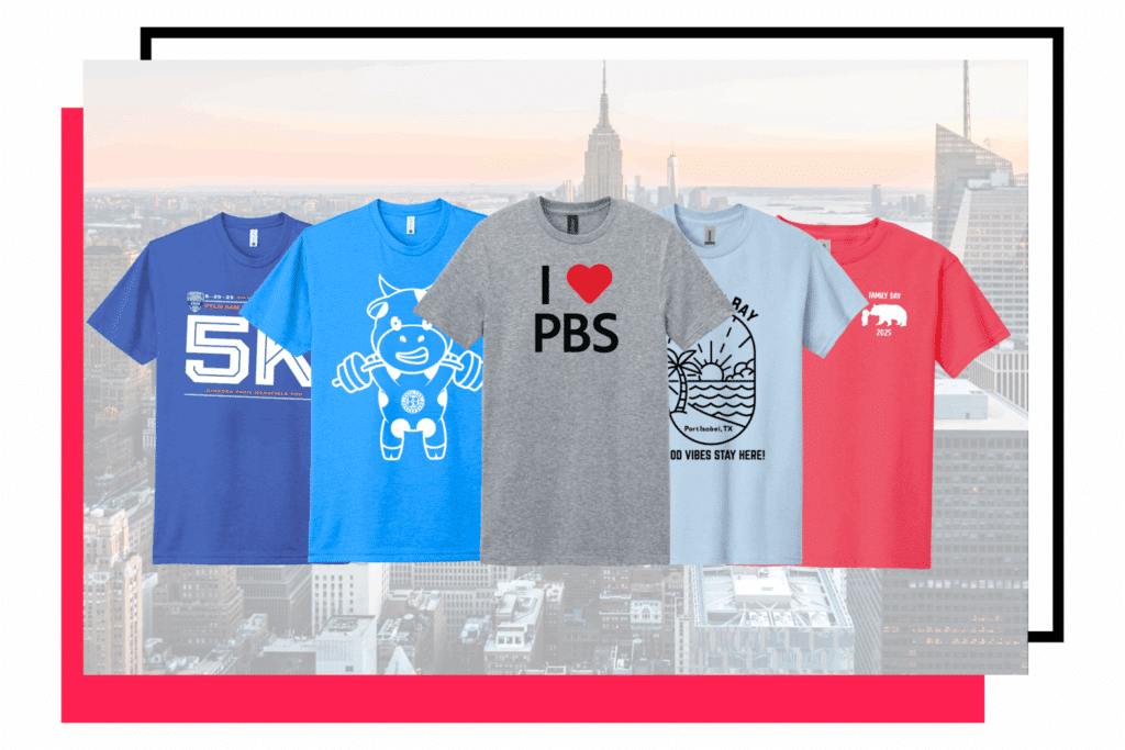 custom shirt with random designs