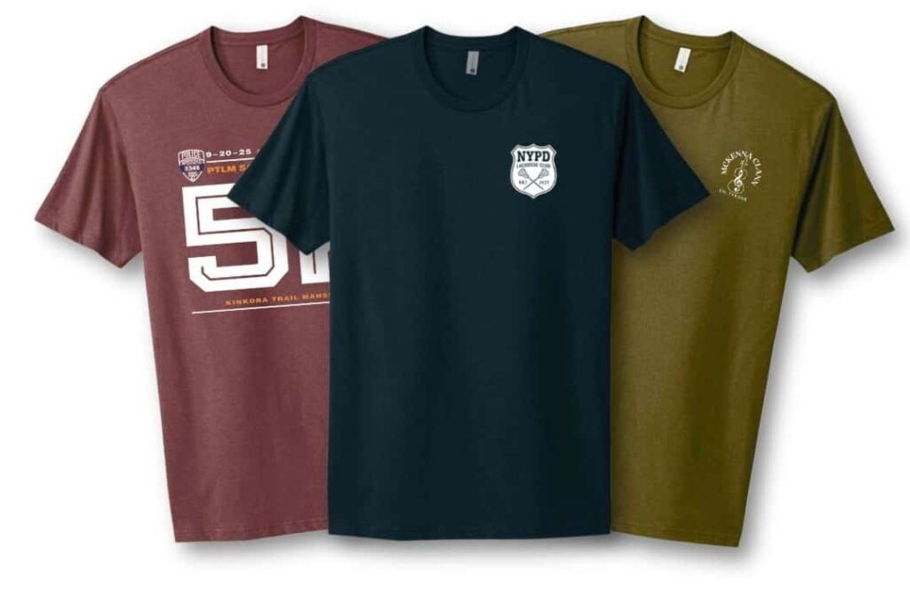 custom law enforcement apparel with NYPD logo