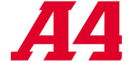 A$ logo on a transparent background