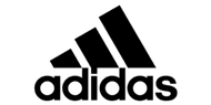 Adidas logo on a transparent background