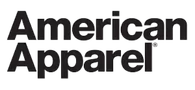 American Apparel logo on a transparent background