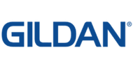 GILDAN logo on a transparent background