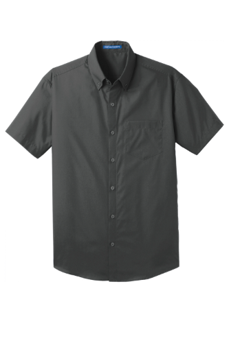 Port Authority Short Sleeve Carefree Poplin Shirt