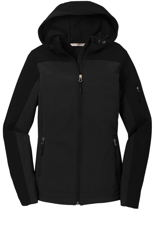 Port Authority Ladies Hooded Core Soft Shell Jacket