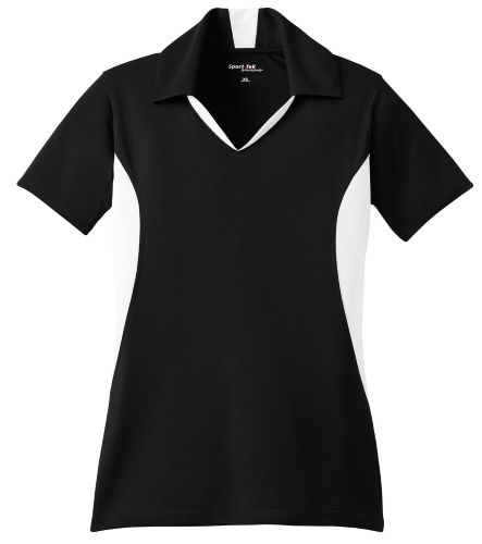 Sport-Tek Ladies Side Blocked Micropique Sport-Wick Polo