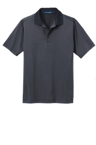 Port Authority Fine Stripe Performance Polo