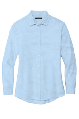Coming In Spring MERCER+METTLE Women's Long Sleeve Stretch Woven Shirt MM2001
