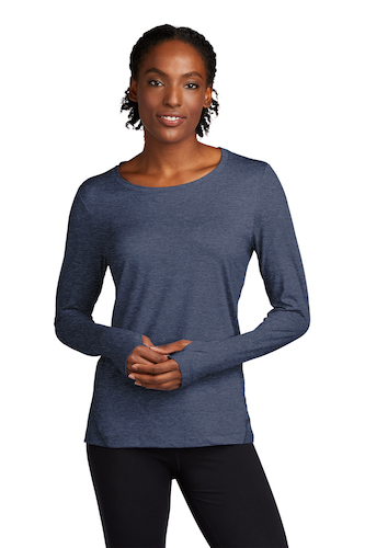 Sport-Tek Ladies Exchange 1.5 Long Sleeve Crew