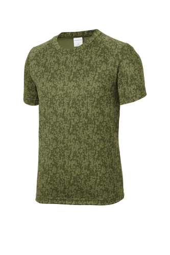 Sport-Tek Youth Digi Camo Tee