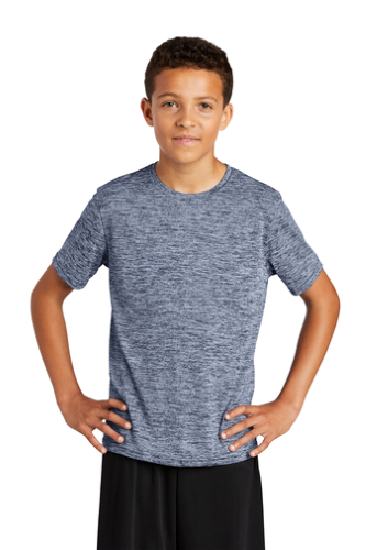 Sport-Tek Youth PosiCharge Electric Heather Tee