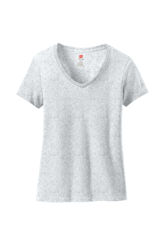 Hanes Ladies Nano-T Cotton V-Neck T-Shirt