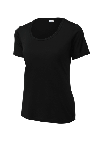 Sport-Tek Ladies Posi-UV Pro Scoop Neck Tee