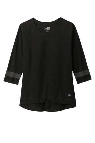 Era Ladies Tri-Blend 3/4-Sleeve Tee LNEA136