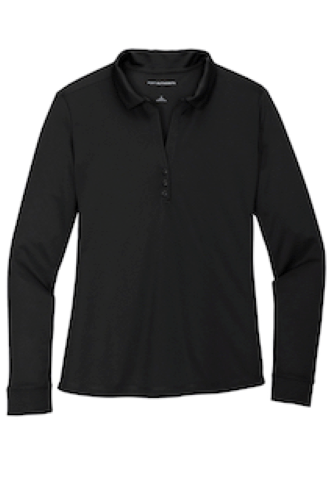 Port Authority Ladies Silk Touch Performance Long Sleeve Polo