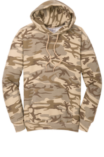 Port & Company Core Fleece Camo Pullover Hooded Sweatshirt
