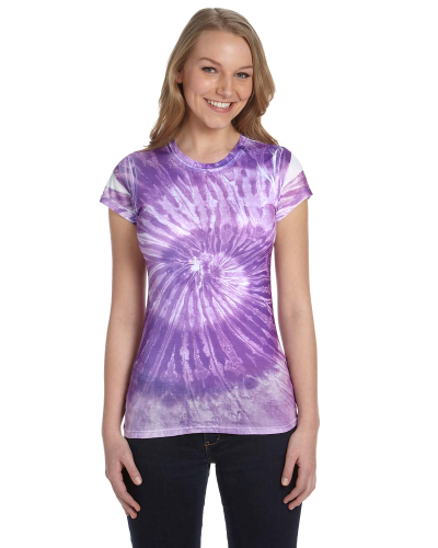 Juniors' 100% Spun Polyester with Moisture Management T-Shirt