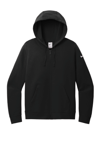 Nike Ladies Club Fleece Sleeve Swoosh Full-Zip Hoodie NKFD9890