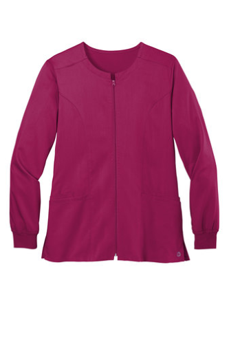 WonderWink Women's Premiere Flex Full-Zip Scrub Jacket WW4088