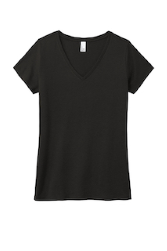 District Made Ladies Perfect Tri V-Neck Tee