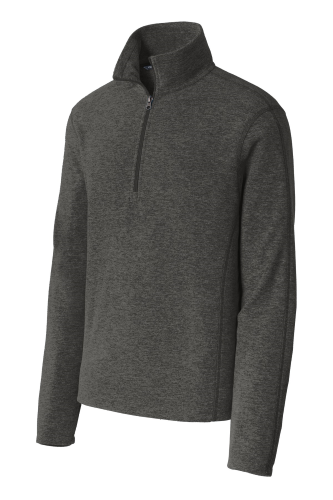 Port Authority Heather Microfleece 1/2-Zip Pullover