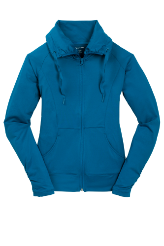 Sport-Tek Ladies Sport-Wick Stretch Full-Zip Jacket