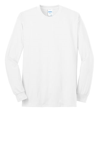 Port & Company Long Sleeve 50/50 Cotton/Poly T-Shirt