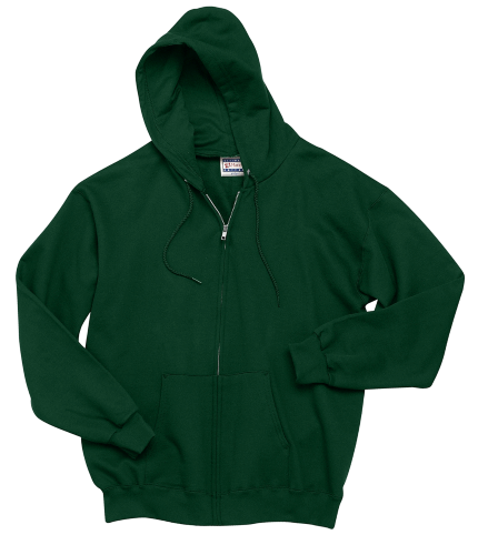 Hanes Ultimate Cotton Full-Zip Hooded Sweatshirt