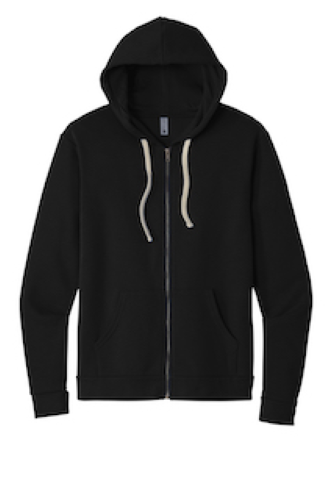 Next Level Unisex 80/20 Fleece Full-Zip Hoodie