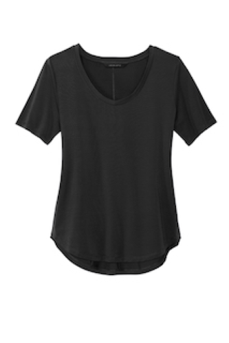 Coming In Spring MERCER+METTLE Women's Stretch Jersey Relaxed Scoop MM1017