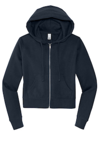 District Women's V.I.T. Fleece Full-Zip Hoodie DT6103