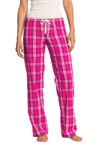 District Juniors Flannel Plaid Pant