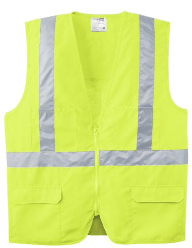 CornerStone ANSI 107 Class 2 Mesh Back Safety Vest