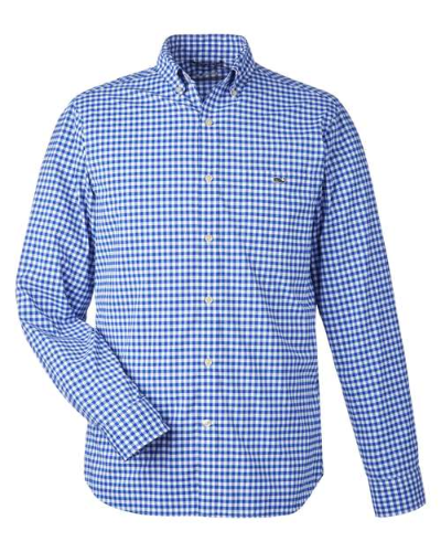 On-The-Go Nylon Gingham Shirt
